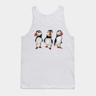 Puffins in september Tank Top